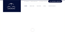 Tablet Screenshot of caroneiro.com
